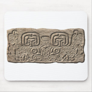 Mayan Jaguar-stone Mousepad