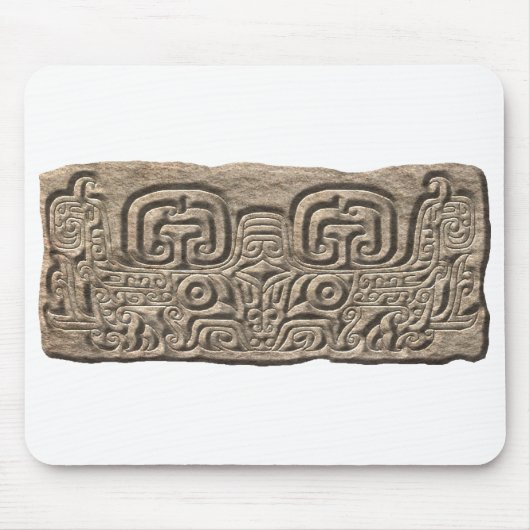 Mayan Jaguar-stone Mousepad (Vorne)