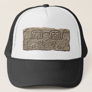 Mayan Jaguar-stone Truckerkappe