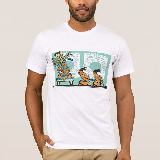 Mayan King Mens T - Shirt (Vorderseite)