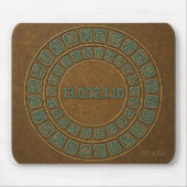 🖱️ Mayan Long Count Mouse Pad Mousepad (Vorne)