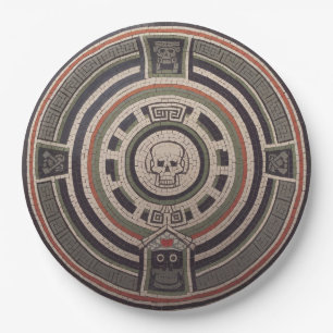 Mayan Mosaic Marvel Pappteller