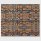 Mayan Mystique Wrapping Paper Geschenkpapier (Flach)