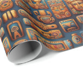 Mayan Mystique Wrapping Paper Geschenkpapier (Rolleneckpunkt)
