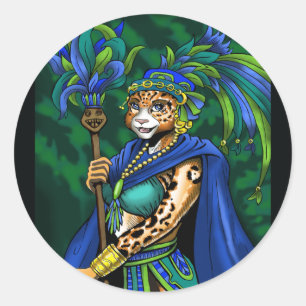Mayan Priestess Sticker