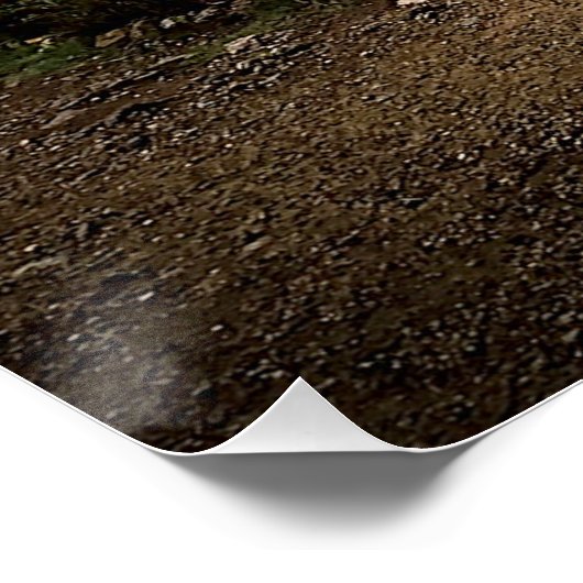 Mayan Pyramid CHICHEN ITZA Reisen Souvenir Poster (Ecke)