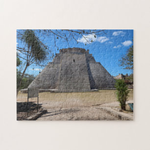 Mayan Pyramid in Uxmal, Yucatan, Mexiko Puzzle