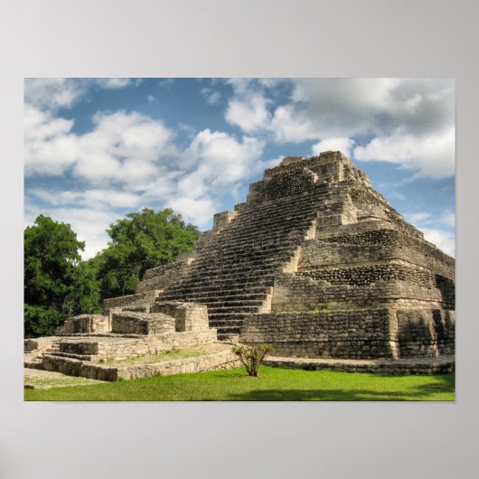 Mayan Pyramid Poster (Vorne)