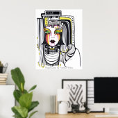 Mayan Queen Poster (Heimbüro)