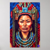 MAYAN QUEEN POSTER (Vorne)