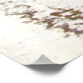 Mayan ruins am Strand von Tulum Poster (Ecke)