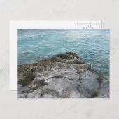 Mayan Ruins, Isla Mujeres, Mexiko Postkarte (Vorne/Hinten)