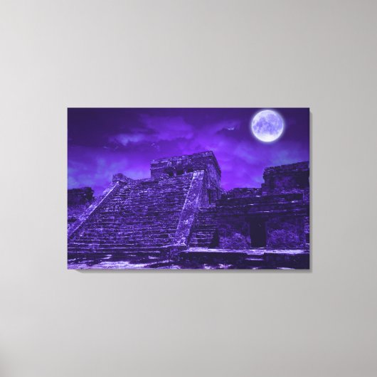 Mayan Ruins | Tulum Mexiko Leinwanddruck (Vorderseite)