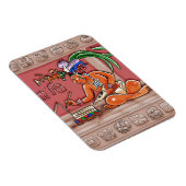 Mayan Scribe Magnet (Rechte Seite)