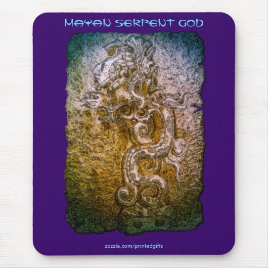 MAYAN Serpent God Mousepad Series (Vorne)