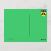 MAYAN SERPENT GOD POSTKARTE (Rückseite)