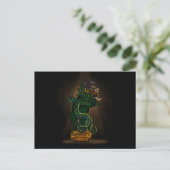 Mayan Serpent God Postkarte (Stehend Vorderseite)