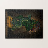 Mayan Serpent God Puzzle (Horizontal)