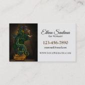 Mayan Serpent God Visitenkarte (Rückseite)