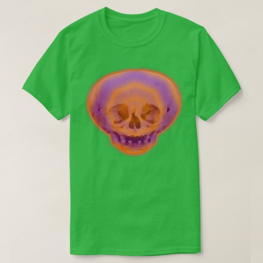 Mayan Skull Halloween T-Shirt (Design vorne)