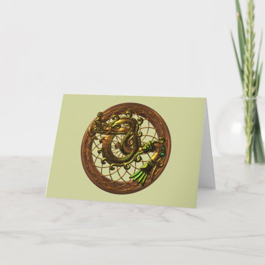 Mayan Snake Karte (Vorderseite)