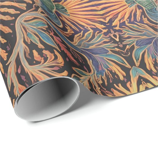 Mayan Solar Divinity Geschenkpapier (Rolleneckpunkt)