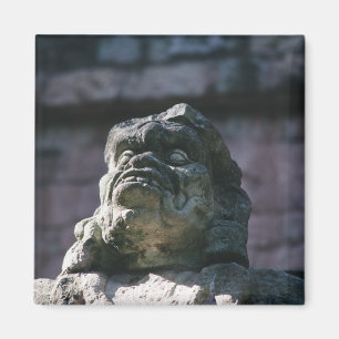 Mayan Stone Carved Statue Block Copan Honduras Magnet