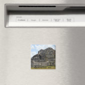 Mayan Sun God Temple, Belize Magnet (In Situ (Geschirrspüler))
