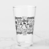 Mayan Symbols Tasse (Vorderseite)