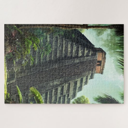 Mayan Temple Jigsaw Puzzle (Horizontal)