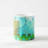 Mayan Turquoise & Golden Misty Sky Kaffeetasse (Mittel)