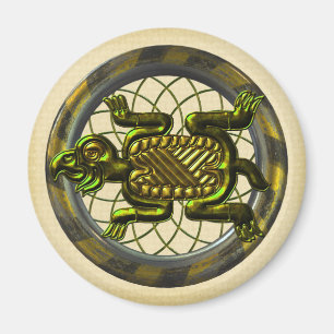Mayan Turtle Magnet