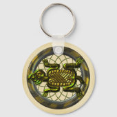 Mayan Turtle Schlüsselanhänger (Vorderseite)