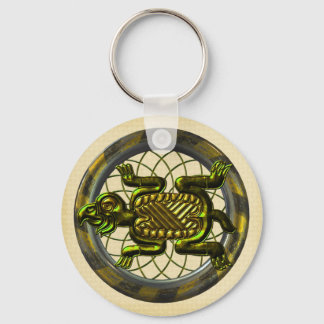 Mayan Turtle Schlüsselanhänger
