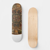 Mayan und Aztec Kalender von Grassrootsdesigns4u! Skateboard (Vorderseite)