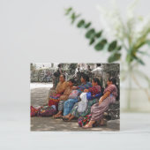 Mayan Vendors Postcard Postkarte (Stehend Vorderseite)
