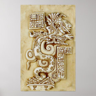 MAYAN VISION SERPENT POSTER