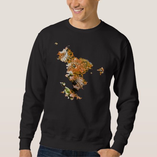 MAYANA LEOPARD SWEATSHIRT (Vorderseite)