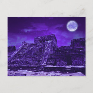 Mayanische Ruinen Tulum Mexiko Postkarte