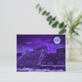 Mayanische Ruinen | Tulum Mexiko Postkarte (Stehend Vorderseite)