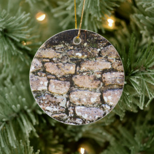 Mayanische Ruinenwand  Keramik Ornament