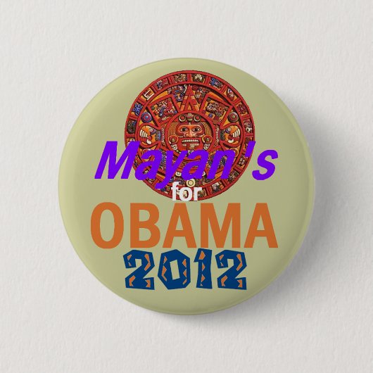 Mayans 2012 Knopf Button (Vorderseite)