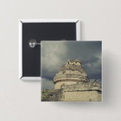 Mayaobservatorium EL Caracol Button (Vorne & Hinten)