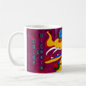 MAYAPlaya del Carmen DES GLYPH-COLOP U UICHKIN- Kaffeetasse (Links)