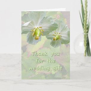 Mayapple Dankeschön Hochzeitsgeschenkkarte Dankeskarte