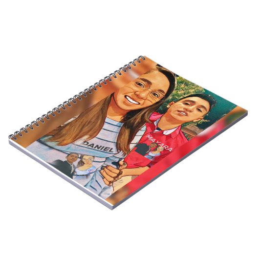 Mayara e Dani Notizblock (Linke Seite)