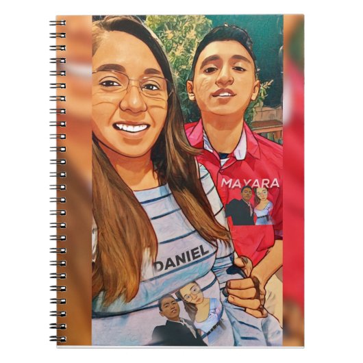 Mayara e Dani Notizblock (Vorderseite)