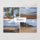 Mayaro Beach Collage (Multi-View) Postkarte (Vorderseite)