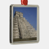 Mayaruinen bei Chichen Itza, Kukulcans Pyramide Ornament Aus Metall (Rechts)