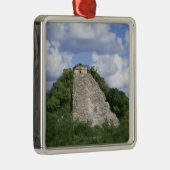 Mayaruinen von Coba, Yucatan-Halbinsel, Mexiko Silbernes Ornament (Rechts)